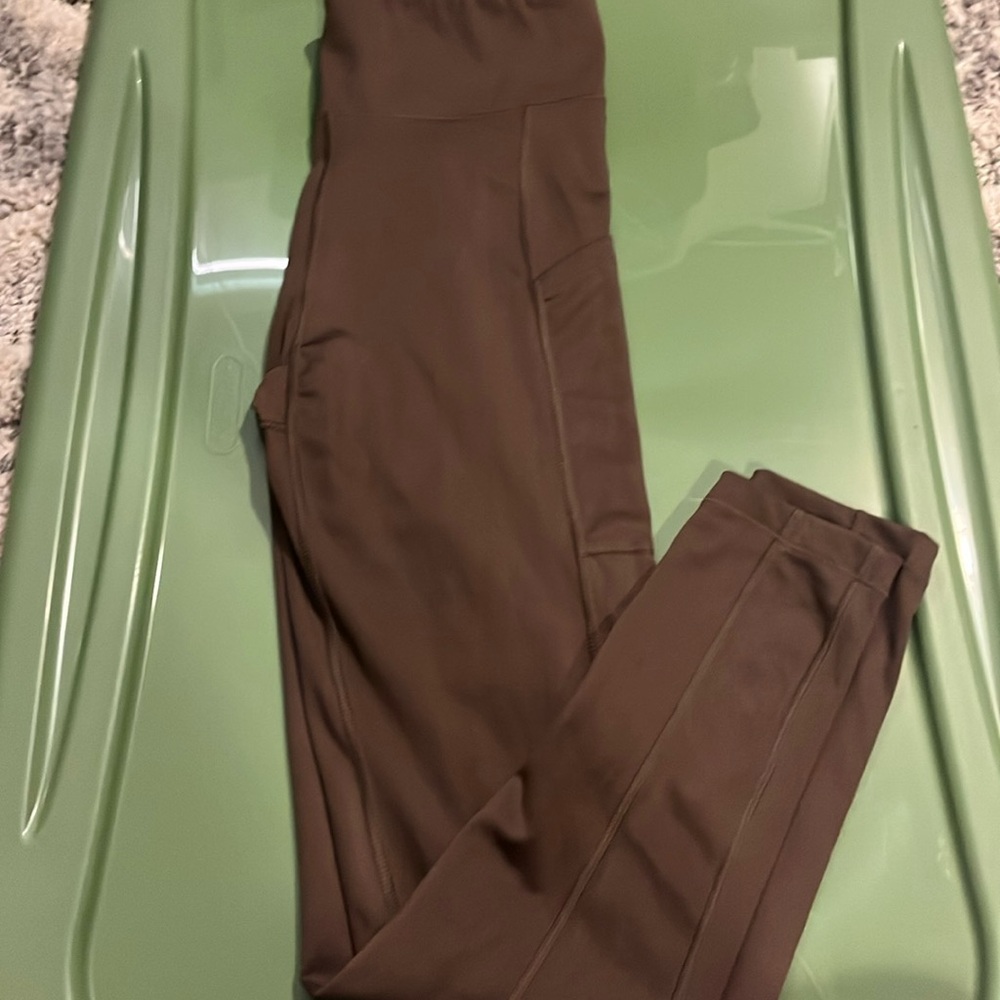 Brown Aeropostale leggings